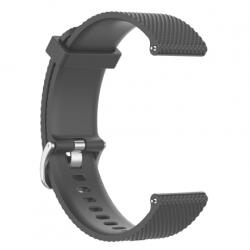 BSTRAP Silicone Land szíj Samsung Galaxy Watch 3 41mm, dark gray (SGA005C1001)