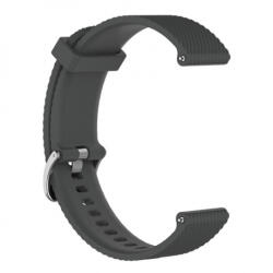 BSTRAP Silicone Bredon szíj Samsung Gear S3, dark gray (SHU001C0602)