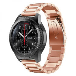 BSTRAP Stainless Steel szíj Samsung Gear S3, rose gold (SSG007C03)