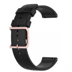 BSTRAP Silicone Rain szíj Samsung Galaxy Watch 42mm, black (SSG014C0102)