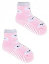  Yo! Csúszásgátlós Zokni (17-19) - rózsaszín felhős