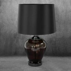 Eurofirany Alma asztali lámpa Bordó/fekete 33x33x59 cm