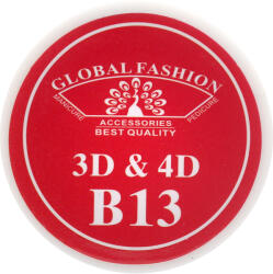 Global Fashion Gel UV 4D plastilina, gel plastrat, Global Fashion, B13, 7g, culoare coral - global-fashion