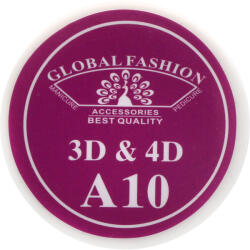 Global Fashion Gel UV 4D plastilina, gel plastart, Global Fashion, A10, 7g, roz/violet - global-fashion