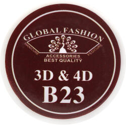 Global Fashion Gel UV 4D plastilina, gel plastart, Global Fashion, B23, 7g, culoare maro - global-fashion