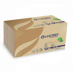 Lucart Szalvéta, egyrétegű, Fiberpack papír, barna I 8 csomag/karton (831119W)