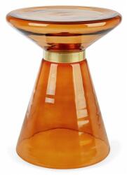 Bizzotto Masuta sticla portocalie Amber 36x46 cm (0746506) Masa de cafea