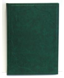 Vendégkönyv A/4 160 lapos sima zöld - forpami