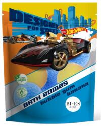 Bi-es Bombă de baie - Bi-es Kids Bath Bombs Hot Wheels Bubble Gum Banana 6 x 55 g