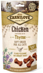  Carnilove Cat Semi Moist Snack Chicken Enriched & Thyme- Csirke Hússal és Kakukkfűvel 50g (CL111376)