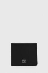 Hugo bőr pénztárca fekete, férfi - fekete Univerzális méret - answear - 37 990 Ft