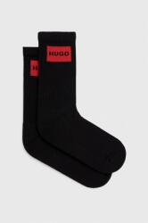 HUGO zokni 2 db fekete, férfi - fekete 39-42 - answear - 4 690 Ft