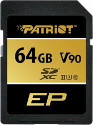 Patriot microSDXC 64GB V90/UHS-II/U3/C10 PEF64GEP92SDX