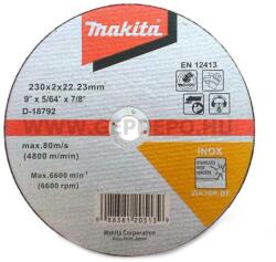 Makita 230 mm D-18792 Disc de taiere
