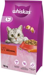 Whiskas Hrană uscată pentru pisici 1+ cu carne de vită 14 kg x2 - 3% off ! ! !