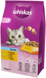 Whiskas Hrană uscată pentru pisici 1+ Sterilă cu pui 14kg x2 - 3% off ! ! !