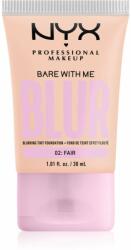NYX Professional Makeup Bare With Me Blur Tint hidratáló alapozó árnyalat 02 Fair 30 ml
