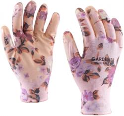 ROCK SAFETY Manusi de gradinarit imersate in nitril, marime: 07, Model floral, Rock Safety Gardener GARDENER/07