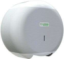 LOSDI ECO LUX Line maxi toalettpapír adagoló fehér (CP3007B) - alphadenthigienia