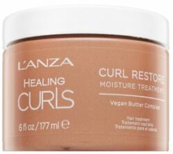 Lanza Healing Curls Curl Restore Moisture Treatment mască pentru întărire pentru păr ondulat si cret 177 ml