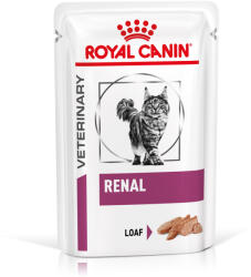 Royal Canin Veterinary Diet 24x85g Royal Canin Veterinary Feline Renal Mousse nedves macskatáp