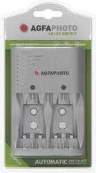 AGFA AgfaPhoto Value Energy 4x AA/AAA, 2x E-Block NiMH Akkumulátor töltő (140-849959)