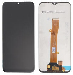 Nokia C32, C22 lcd kijelző és érintőpanel, fekete (gyári)