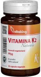 Vitaking Vitamina K2 naturala, 30 capsule vegetale, Vitaking