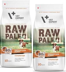 VetExpert Raw Paleo Puppy Medium 2x10kg -3% olcsóbb készletben
