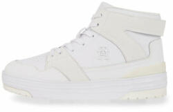 Tommy Hilfiger Sneakers Th Hi Basket Sneaker FW0FW07308 Alb - modivo - 570,00 RON