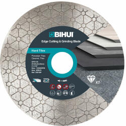 BIHUI DPE125 Gyémánttárcsa élpolírozáshoz, vágáshoz 25/125/1, 6mm (DPE125)