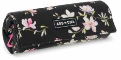 Ars Una Magnolia virágos feltekerhető tolltartó - fekete (55062794)