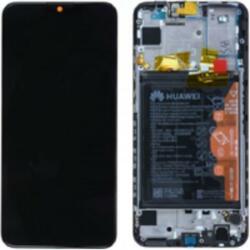Huawei 02353RJT Gyári Huawei P smart 2020 Fekete LCD kijelző érintővel, kerettel előlap, akkumlátorral (02353RJT)