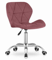  AVOLA VELVET sötét rózsaszín irodai szék