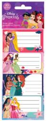 Luna Disney Hercegnők 20db-os öntapadós füzet címke (000563894)