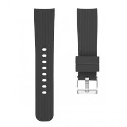 BSTRAP Silicone Line (Small) szíj Xiaomi Amazfit Bip, black (SSG003C0705)