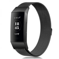 BSTRAP Milanese (Small) szíj Fitbit Charge 3 / 4, black (SFI005C01)
