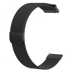 BSTRAP Milanese szíj Samsung Galaxy Watch Active 2 40/44mm, black (SSG001C0102)