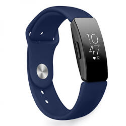 BSTRAP Silicone (Large) szíj Fitbit Inspire, dark blue (SFI009C09)