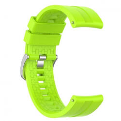 BSTRAP Silicone Cube szíj Samsung Galaxy Watch 3 45mm, fruit Green (SHU004C0601)