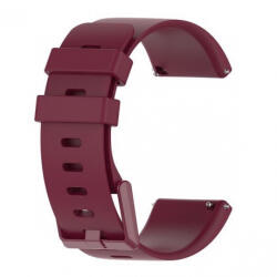 BSTRAP Silicone (Large) szíj Fitbit Versa / Versa 2, wine red (SFI010C07)