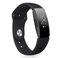BSTRAP Silicone (Large) szíj Fitbit Inspire, black (SFI009C07)