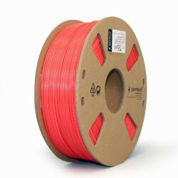  Filament 3D nyomtatókhoz ABS fluoreszkáló piros 1.75mm 1kg Gembird (3DP-ABS1.75-01-FR)