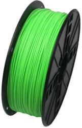 Filament 3D nyomtatókhoz ABS fluoreszkáló zöld 1.75mm 1kg Gembird (3DP-ABS1.75-01-FG)