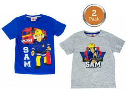 Jorg Sam a tűzoltó gyerek rövid póló 2 db-os szett (85BKJ40001122)