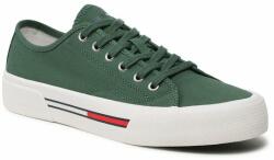 Tommy Jeans Teniszcipő Tommy Jeans Canvas Sneaker EM0EM01299 Urban Green MBG 45 Férfi