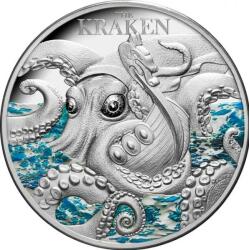  Kraken - 2 Oz - ezüst gyűjtői érme