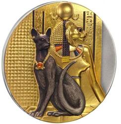  Sekhmet - Oroszlánfejű istennő - 2 Oz - ezüst gyűjtői érme