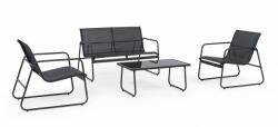 Bizzotto Set mobilier gradina gri antracit Markus 113x72x75 cm (0663391)