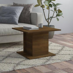 vidaXL barna tölgyszínű forgácslap dohányzóasztal 55, 5 x 55, 5 x 40 cm (813097)